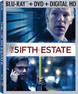 The Fifth Estate (Blu ray / DVD + Digital Copy) Benedict Cumberbatch, Daniel Brhl, Bill Condon Movies & TV