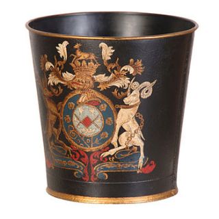 armorial waste bin by adventino