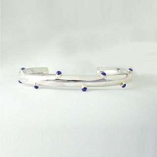 sterling silver scripture bangle by geronimo jones