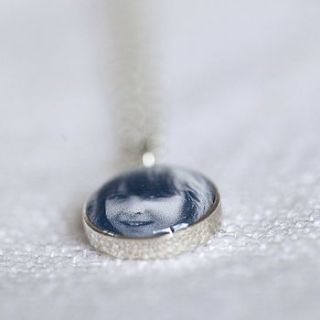 personalised photo pendant by between you & i