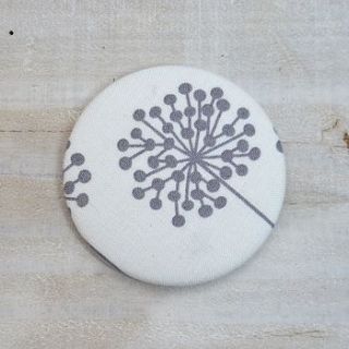 dandelion fabric compact mirror by lolly & boo lampshades