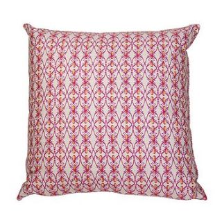 dancing beetle cushion by clementine & bloom