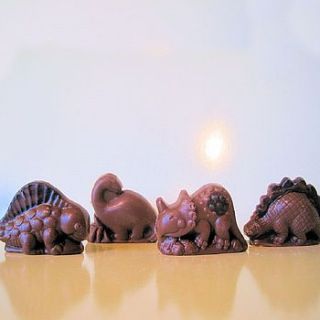 chocolate dinosaurs wedding and party favours by bijou gifts
