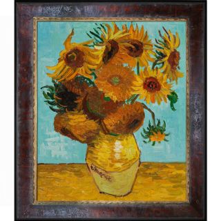 Van Gogh Sunflowers Hand Painted Oil on Canvas Wall Art