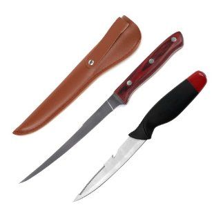 Gone Fishing Filet and Floating Multipurpose Knife  Hunting Knives  Sports & Outdoors