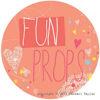 fun props circle sign by rachael taylor