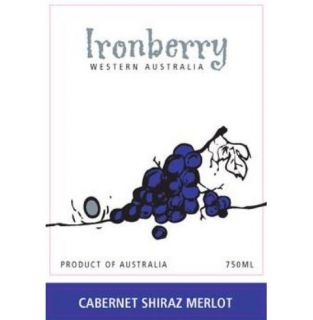2008 Ironberry Cab Shiraz Merlot 750ml Wine