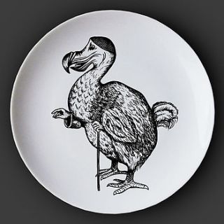 dodo alice in wonderland plate by eleanor stuart