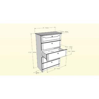 Nexera Dixon 5 Drawer Chest