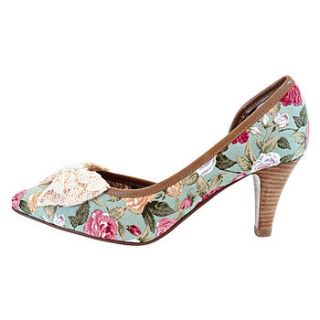 rose floral court shoes *rrp £80* by stasia