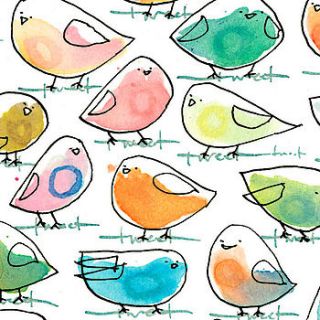 birds tweet limited edition print by world of moose