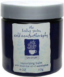 The Healing Garden Cold Comfortheraphy Un Stuff Vaporizing Balm with Essential Oil of Eucalyptus 113g/4oz  Beauty