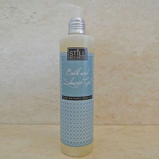 bath and shower gel by still bath & body