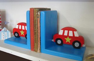 car bookends by giddy kipper