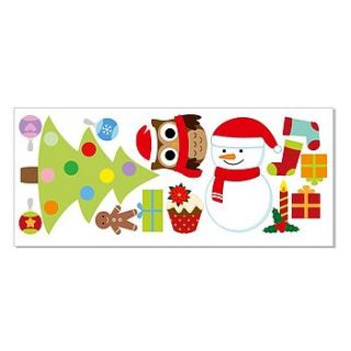 removable christmas wall stickers by mirrorin