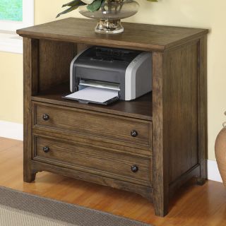 Newberry Printer Cabinet in Antique Oak