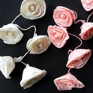 sola rose garland by yatris home and gift