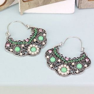 vintage style earrings by lisa angel
