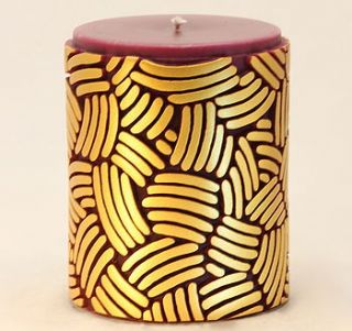 rich gold newlyn candle by parable