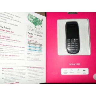 T Mobile Nokia 1616 Prepaid Cell Phone Cell Phones & Accessories