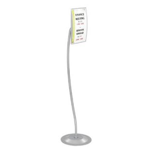 Safco Products Customizable Rectangular Sign Stand 4174GR