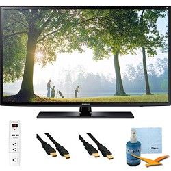 Samsung UN46H6203   46 Inch 120hz Full HD 1080p Smart TV Plus Hook Up Bundle