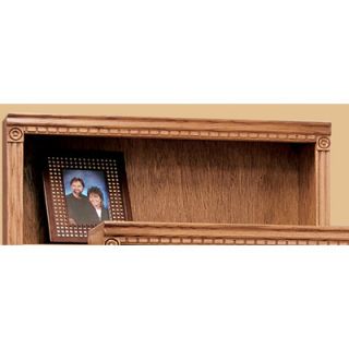 Legends Furniture Scottsdale Oak Bookcase with 1 Fixed and 4