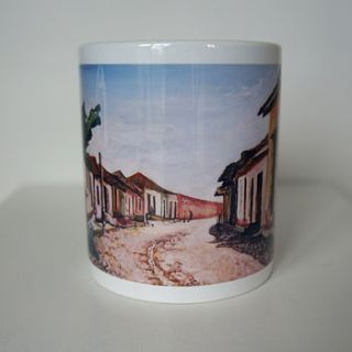 cuban scene jose ceramic mug by smart deco