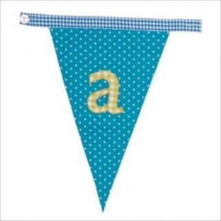 personalised alphabet bunting by the letteroom