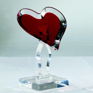 Sculptures and Art Pieces Acrylic Loving Heart Sculpture