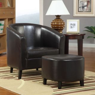 Wildon Home ® San Saba Chair and Ottoman 900240