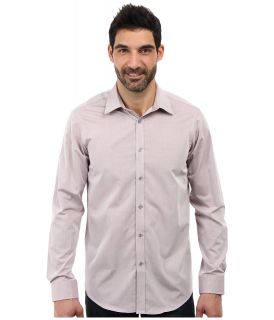 Report Collection L/S Dress Shirt Mens Long Sleeve Button Up (Brown)