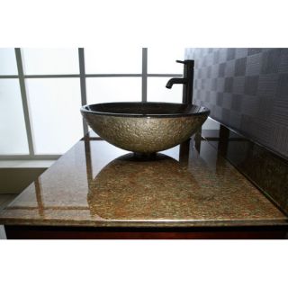 Reflex Storm 37 Vanity Top for Vessel Sink with Backsplash