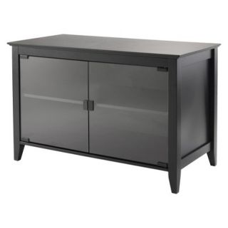 Storage Cabinet Winsome Vidal TV stand   Black