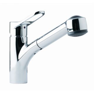 franke single handle single hole kitchen faucet with