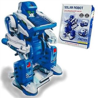 three in one solar powered robot toy by sleepyheads