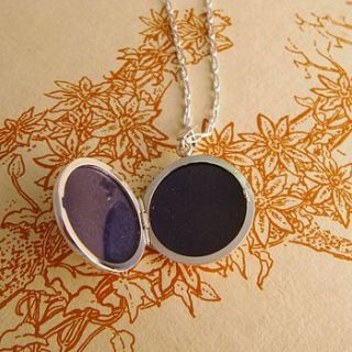 swallow locket by heather scott jewellery