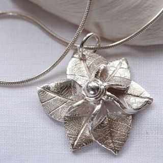 flower pendant by claire mistry