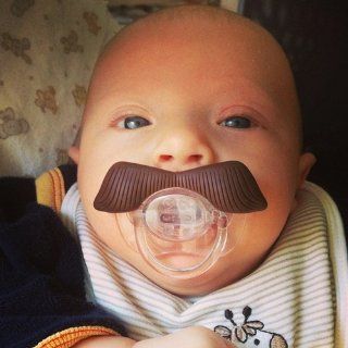 Mustachifier   The Ladies Man Mustache Pacifier  Baby Pacifiers  Baby
