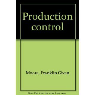 Production control Franklin Given Moore Books