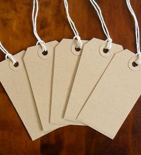 pack of 100 medium luggage tag gift labels by yatris home and gift