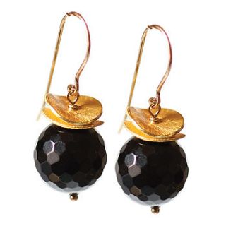 onyx little apple of my eye earrings by chupi