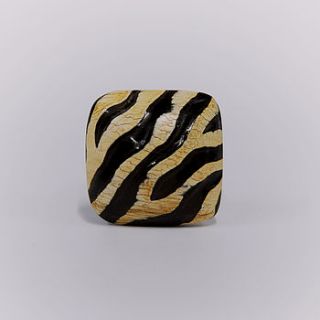 leopard bone knob by trinca ferro