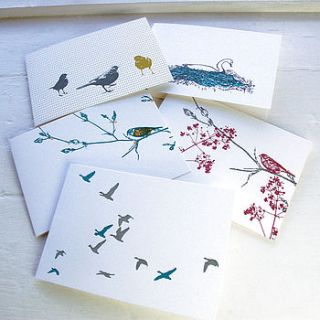 bird greeting cards by the art rooms