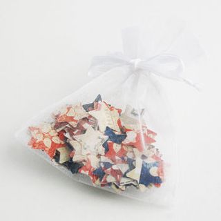 vintage inspired british themed confetti by petite honoré