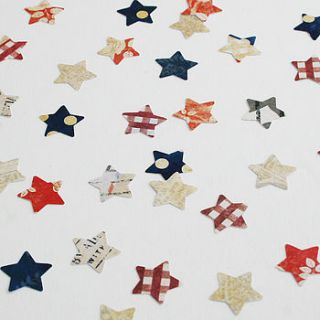 vintage inspired british themed confetti by petite honoré