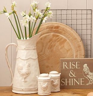 ceramic country kitchen jug by the contemporary home