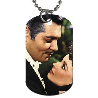 Gone with the wind Dog Tag with 30" chain necklace Great Gift Idea 