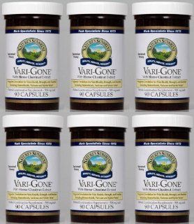 Naturessunshine Vari Gone Circulatory System Support 90 Capsules (Pack of 6) Health & Personal Care