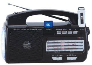 Supersonic 4 Band AM/FM/SW1 2 Portable Radio Electronics